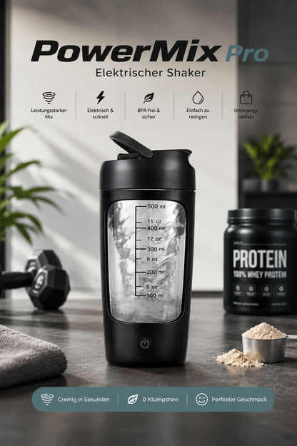 PowerMix™ Pro – Elektrischer Protein Shaker